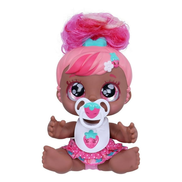 Kindi Kids Scented Baby Sister: Blossom Berri Baby Doll Kindi Kids 6.5 inch doll and 2 Accessories