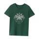 thumbnail image 3 of Camiseta para mujer con cuello redondo, camiseta de manga corta a la moda para viajar, playa, mujer L, 3 of 7