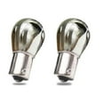 thumbnail image 1 of GP-Thunder GP-1156PY-CA Silver Chrome Stealth Amber Marker Signal Bulbs Off Set Pin, 1 of 1