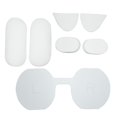 thumbnail image 1 of Juego de tapas protectoras de silicona para lentes de control de realidad virtual suave para PS VR 2, color blanco, 1 of 5