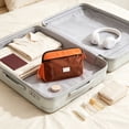 thumbnail image 5 of Travel Toiletry Bag with Waterproof Fabric, Inner Mesh Compartments and Zipper for Vacation Business Trips, 5 of 6