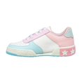 thumbnail image 3 of Tenis Blancos Con Estrellas Para Niñas Tipo Piel Casuales blanco 18 Tropicana 005A2Q, 3 of 7
