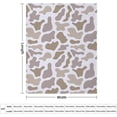 thumbnail image 2 of Brown Duck Camouflage Fleece Bed Blankets,Soft Flannel Cozy Blanket for Adults,Washable Lightweight Fuzzy Blanket Gift for Girls Boys 50X60in, 2 of 6