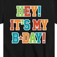 thumbnail image 3 of Instant Message - It's My Bday - Toddler & Youth Short Sleeve Graphic T-Shirt, 3 of 6