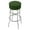Green, variant on Trademark Gameroom Red Bar Stool with Padded Seat