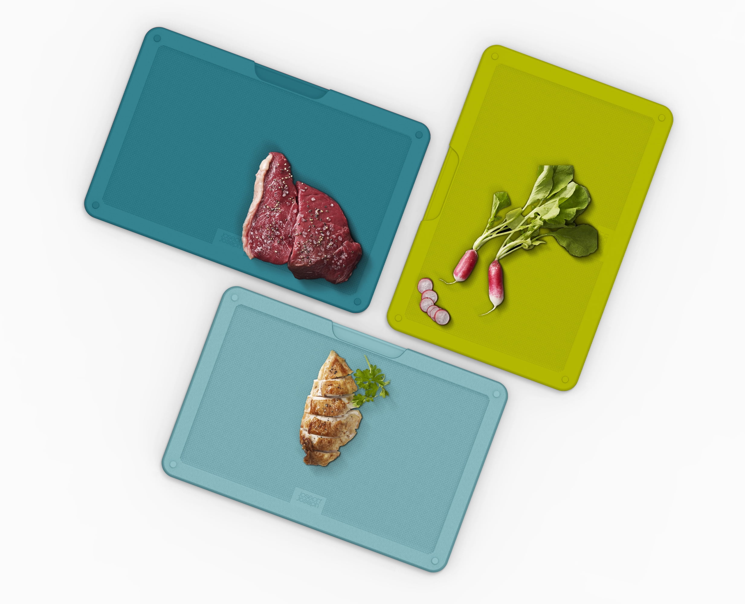 Joseph Joseph Duo Regular 3-piece Cutting Board Set with Case