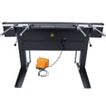 thumbnail image 2 of 60-Inch Magnetic Box and Pan Brake, Electric Metal Brake Bender, 8-Ton 16Ga Capacity Metal Break with Foot Pedal Control 220V-60HZ-1PH EB-6116, 2 of 9