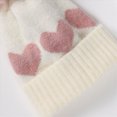 thumbnail image 6 of Newborn Baby Beanie Thickened Cute Warm Knit Cute Hat Winter Warm Cap Baby Beanies Hat One Size, 6 of 6