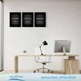 thumbnail image 3 of Motivational Wall Art, Office Wall Decor, Inspirational Canvas Painting Picture Poster Execute Failure Success Positive Quote Wall Decor for Office Dorm Bedroom Living Room Inspiring Gift for Men, 3 of 5