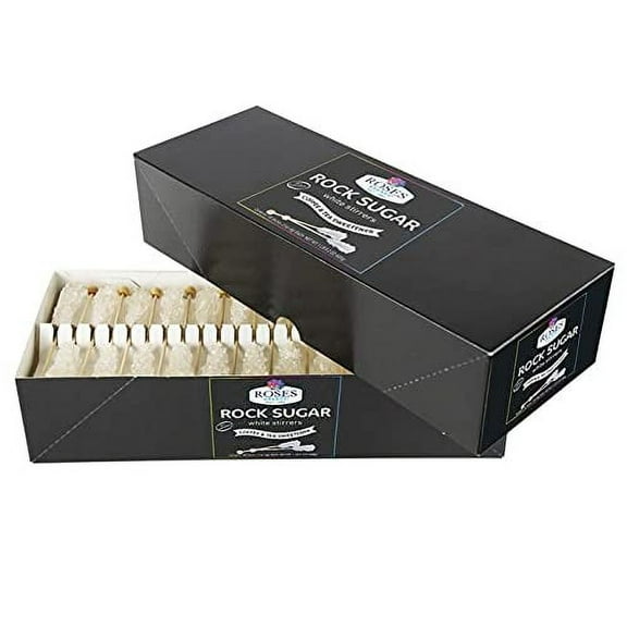 Dryden & ( Rose's ) White Candy Demitasse Sticks White 100 Count