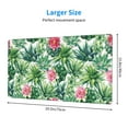 thumbnail image 2 of Salouo Succulents 1 Print Large Mouse Pad,Extended Mat Desk Pad, 3mm Thick Mice Pad Desk Mat Big Desk Pad for Work, Game, Office, Home -16 x 29.5in, 2 of 8