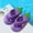 Purple 36 37, variant on Eggplant Beach Slides Flip Flops Shower Slippers Flexible for Swimming Pools 36 37