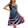 thumbnail image 1 of Down The Rabbit Hole Sweetheart Knot Flared Dress Fashion Design Large Size Loose Dress In Tea Party Lewis Carroll Book, 1 of 5