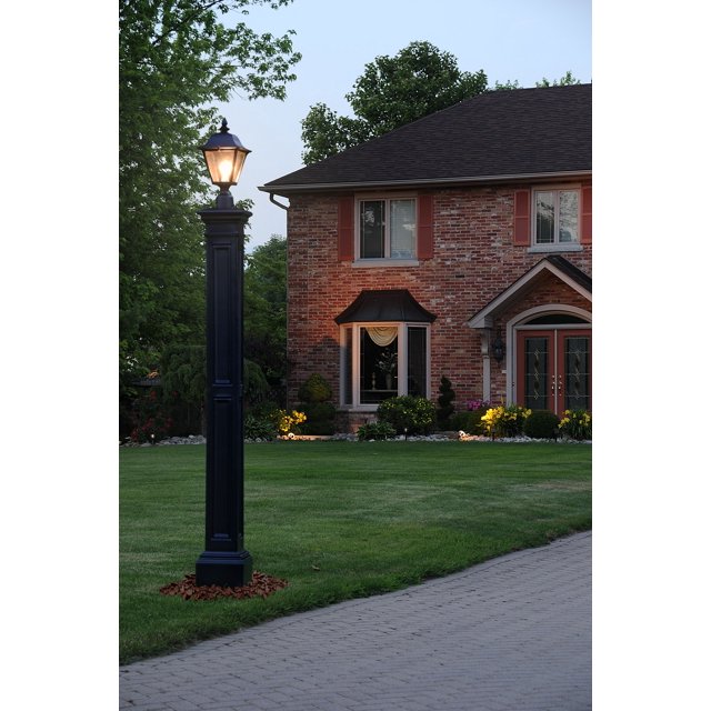 Mayne Liberty Lamp Post - Black no mount