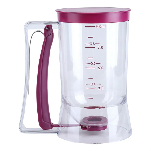 <p>Baking Tool, Pancake Batter Dispenser Clear Calibration Clean And Durable Transparent Chamber Easy To View Remained Content For Kitchen Baking Tool</p>
