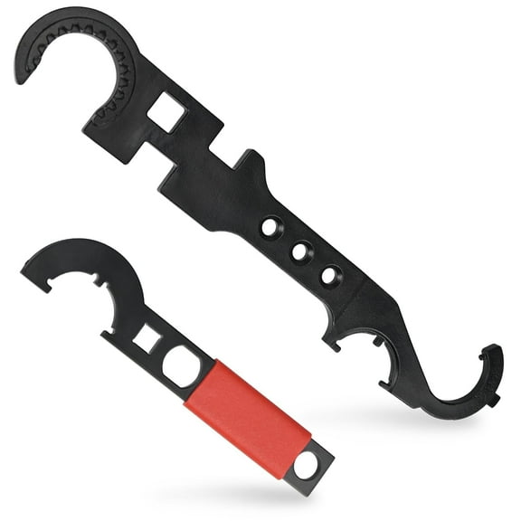 Smlper Multi Wrench, Steel Construction, Suitable for Equipment Maintenance, Nut installation/Removal, Auto Repair, Household Maintenance, Plumbing Repair, and Machine Screw Removal