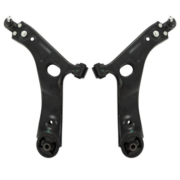 TRQ Front Suspension Lower Control Arm Ball Joint Assembly LH RH Pair for 2010-2015 Hyundai Tucson 2011-2016 Kia Sportage PSA66731