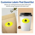 thumbnail image 4 of Avery Printable Oval Labels, Neon Yellow, 1-1/8" x 2-1/4", 840ct, 4 of 11