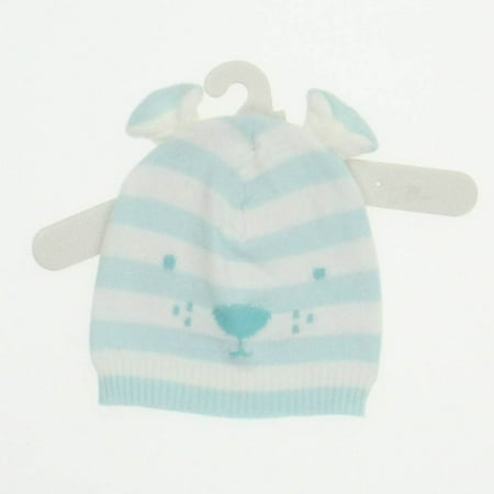 

Pre-owned Cat & Jack Girls Blue | White Winter Hat size: *0-12 Months