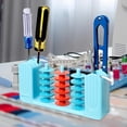 thumbnail image 5 of Shiogb Bobbin Thread Stand Spool Holder, Multi Storage Multipurpose Bobbin Organizer, Embroidery Serger Double Head, Thread Rack, 5 of 5