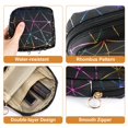 thumbnail image 4 of Bolsa de época Likesing de piel para guardar servilletas sanitarias, color negro, 4 of 7