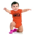 thumbnail image 4 of You Mess With My Uncle Romper Boys or Girls Infant Baby Brisco Brands 18M, 4 of 7