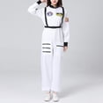 thumbnail image 3 of FASHOFT Adult Astronaut Space Suit Halloween Costumes Uniform Cosplay Outfit Sci Fi Theme Stage Performance Party Fancy Dress Up Halloween Costume S, 3 of 4