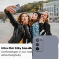thumbnail image 2 of Compatible with Oppo A54 5G Case Shockproof Ultra Slim Oppo A54 5G Case for Women Men Silicone Liquid Soft Anti-Scratch Protective Case (Grey), 2 of 14