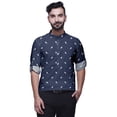 thumbnail image 4 of BESTMAN KurtaShirtIndia Court pour Hommes Manches Longues Retroussables, 4 of 6