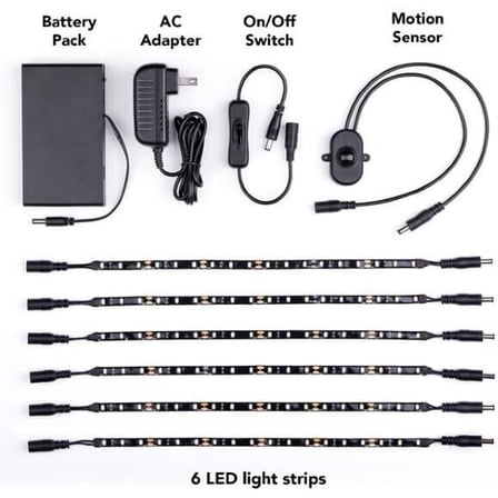 Gun Storage Solutions Gun Safe Light Kit - Hook and Loop