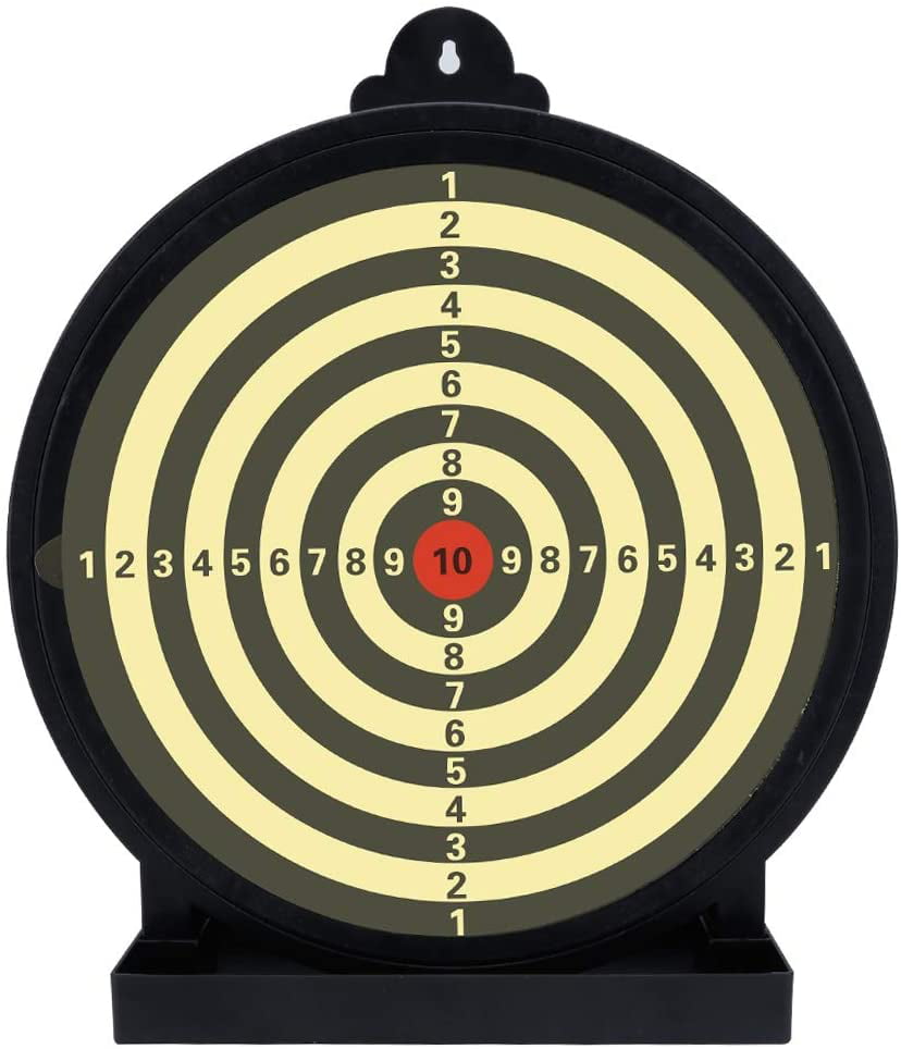 6pcs Airsoft Shooting Target Set Durable Metal Archery Kit Tactical Hunting 