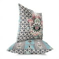 thumbnail image 2 of Heavenly Hand Indoor/Outdoor Pillow in Gray 26x26, 2 of 6