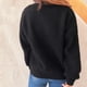 thumbnail image 4 of Ailaofu Womens Fall Winter Casual Sweater Cute Bow Crewneck Long Sleeve Baggy Knit Sweatshirt Top Trendy Aesthetic Clothes, 4 of 5