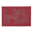 thumbnail image 1 of Plateau De Vinyle (Bulles) (Rouge) - Ensemble De 12, 1 of 1