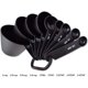 thumbnail image 5 of Juego de 9 Uds. De cucharas medidoras, juego de medidas, marcadores para cocinar pasteles, cucharas medidoras para hornear, herramienta para condimentos Xemadio LL-1878, 5 of 6