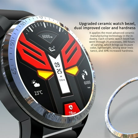 Kospet Optimus Pro Smartwatch 800mAh Battery Dual Systems 4G IP67 Waterproof Bracelet 8.0MP 1.39