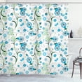 thumbnail image 1 of Ambesonne Floral Shower Curtain, Spring Season Plants, 69"Wx70"L, Pale Blue Pale Green, 1 of 3