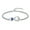 Blue, variant on Women's Elegant Heart Stone Love Infinity Urn Locket Chain Link Braceletfor Cremation Ashes Holder Memorial Jewelry Length Adjustable