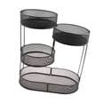 thumbnail image 4 of Lipstore Countertop Fruit Basket Countertop Space Saver Party Vegetables Storage Rack black, 4 of 8