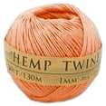 thumbnail image 1 of Hemptopia Hilo de Cáñamo de 1 mm, 430' Tropical Coral, 1 Pieza, 1 of 3