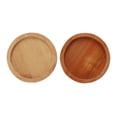 thumbnail image 3 of BELUPAI Environmentally Friendly Round Succulent Ceramic Flower Pot Bamboo Tray Creative Tabletop Tea Set Coaster, 3 of 17