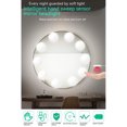 thumbnail image 2 of Led Makeup Mirror Lights Waterproof Dimmable High Brightness Eye Caring Infrared Sensor Vanity Mirror Lights, 2 of 8