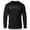 Black on Black, variant on GYMISH Lifestyle Lightweight Long Sleeve Hooded T-Shirt for Men – Athletic Workout Hoodie, Sport Grey, Small