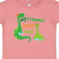 thumbnail image 4 of Inktastic My Grammie Loves Me Grandson Dinosaur Boys Baby T-Shirt, 4 of 5