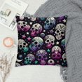 thumbnail image 2 of COMIO Purple Sull Star Pillow Covers Throw Pillow Covers Halloween Decorative Pillow Case Modern Home Decor for Sofa Couch Bed, 2 of 5
