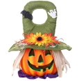 thumbnail image 5 of Linterna de calabaza de Halloween, luz de calabaza LED portátil de espuma brillante creativa con gorra verde, adornos de Halloween, decoración de fiesta Brillar Electrónica, 5 of 5