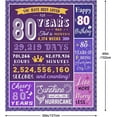 thumbnail image 3 of DAJU 70th Birthday Gifts for Women Happy 70th Birthday Decorations for Women Best Gifts for 70 Year Old Woman 90th Birthday Gift Ideas Gifts for Mom Grandma Throw Blanket(60*80inch), 3 of 6