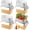 12'' X 5.5'' X 7.5'', variant on Pack Insulated Shipping Boxes with Foil Liner Bags, Reusable Thermal Cooler Mailing Cartons for Cold Pack Shipping, Hot & Frozen Food