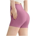 thumbnail image 2 of Wensltd Womens Workout Seamless Butt Lifting Shorts High Waisted Tummy Control Gym Yoga Shorts, 2 of 5