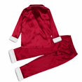 thumbnail image 4 of A Two Piece Of Long Sleeve Lapel Top And High Waist Pants For Family Kid Outfits, 4 of 7
